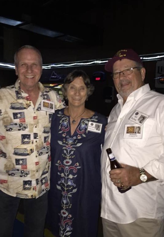Jimmy Schexnayder, Georgia Peterson and Bill Richey